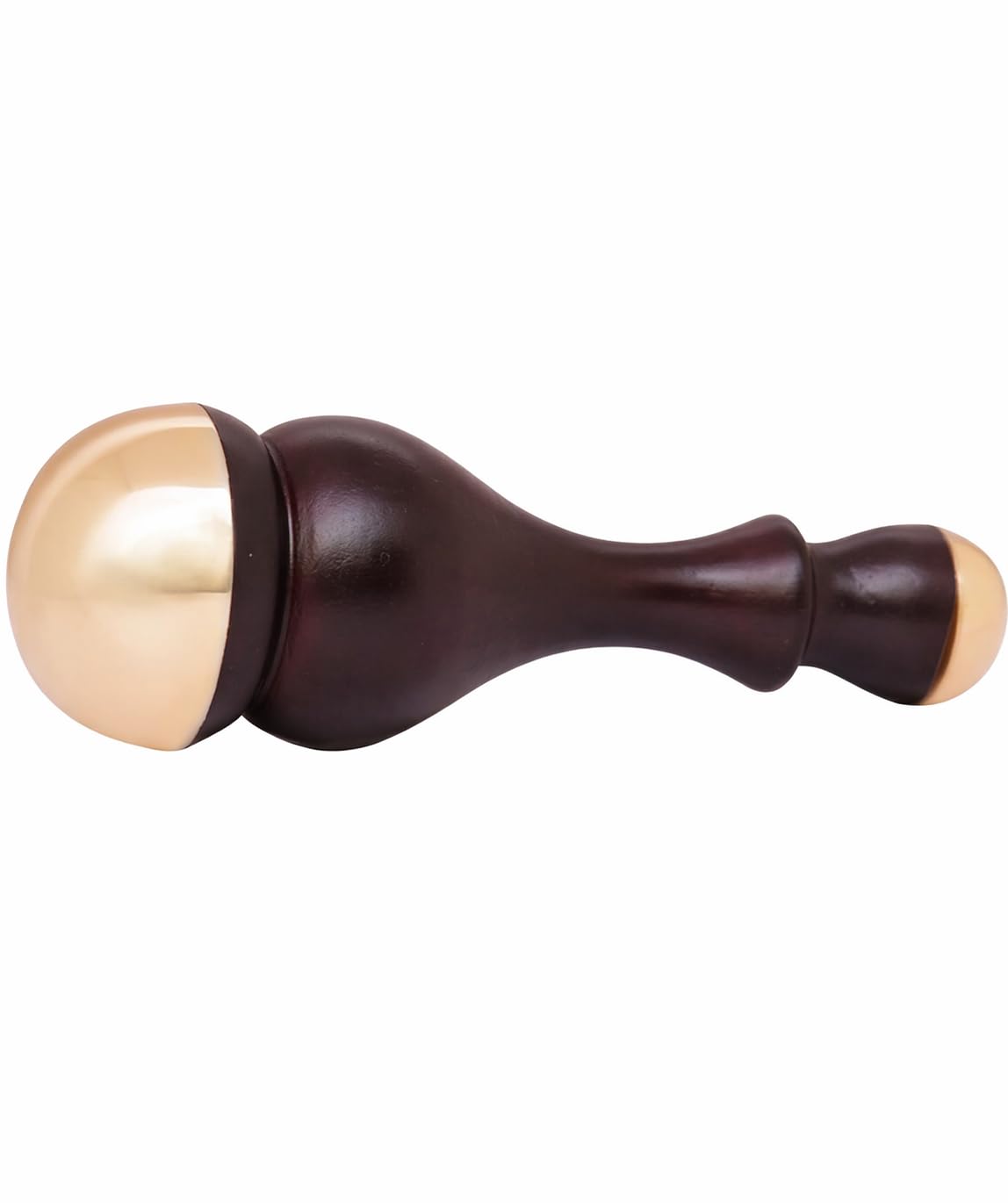 Masseur pour le corps et les pieds Kansa Wand avec manche en bois pour la désintoxication et la relaxation profonde Baguette Kansa