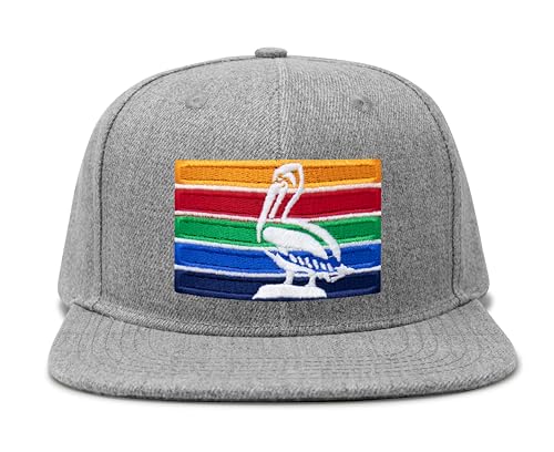 Image of International Tie City Hat for Men and Women, Adjustable Snapback Trucker Baseball Cap with Embroidered Patch