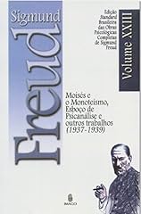Capa de Edição Standard Brasileira das Obras Psicológicas Completas de Sigmund Freud Volume XXIII: Moisés e o Monoteísmo, Esboço de Psicanálise e outros trabalhos