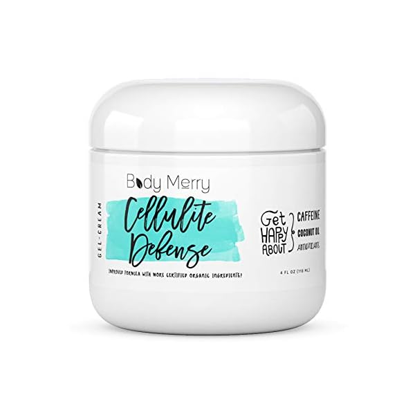 Body-Merry-Cellulite-Defense-Gel-Cream-Anti-Cellulite-Body-Treatment-for-Firming-Toning-wNatural-Caffeine-Coconut-Oil-Peppermint-Original-4oz Body Merry Cellulite Defense Gel-Cream - Anti Cellulite Body Treatment for Firming & Toning w/ Natural Caffeine + Coconut Oil + Peppermint (Original, 4oz)