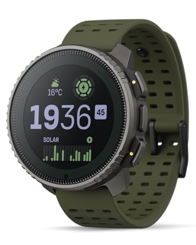 Xg(SUUNTO) Xg o[eBJ(SUUNTO VERTICAL) TITANIUM SOLAR FOREST \[[ ԃobe[ X}[gEHb` GPS xv Cv SS050859000