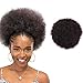 Produktbild Afro Pferdeschwanz Drawstring Natürliches Schwarz Kurz Afro Verworren Curly Pferdeschwanz Gelockt Fiber Puff Ponytail,2