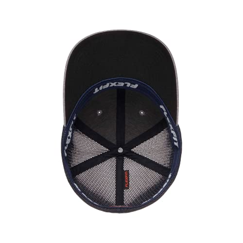 Casquette Flexfit 110 Mesh de haute qualité au design épuré noir - 5