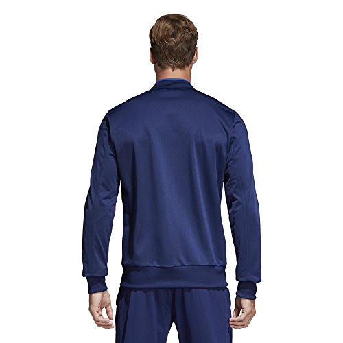 Adidas Men's Condivo 18 Polyester Jacket Dark Blue/White Small #TOP2
