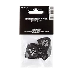 Dunlop 482P100 Médiators Tortex Pitch Black Jazz III 1,00mm sachet de 12 - Les Beatles, Paul McCartney, John Lennon, RIngo Starr, George Harrison Dunlop 482P100 Médiators Tortex Pitch Black Jazz III 1,00mm sachet de 12 – Image 5