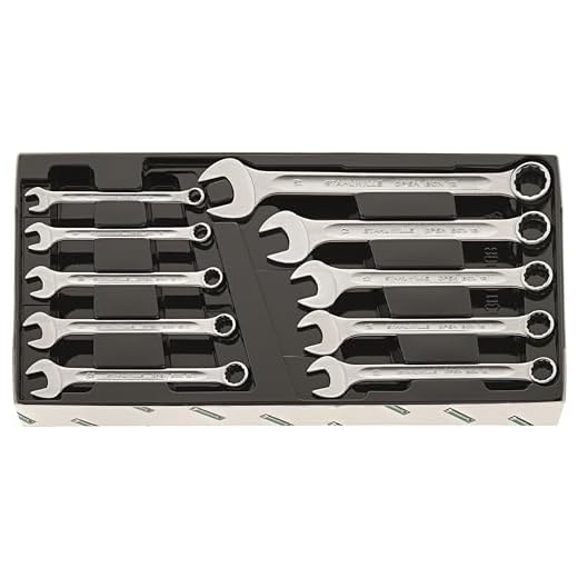 Stahlwille 13/10 KT Satz: Ring-Maulschlüssel OPEN-BOX Nr. 13/10KT