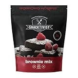 Snacktivist Foods - Gluten-free Brownie Baking Mix - Vegan, Egg-Free, Dairy-Free, Non-GMO, 12 Ounce