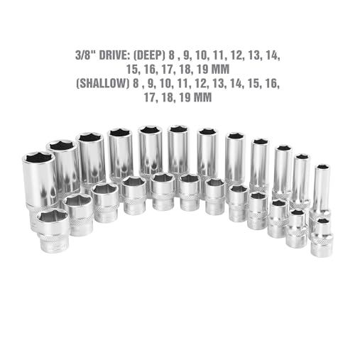 OEMTOOLS 22963 24-Piece Metric Socket Set by OEMTOOLS - Image 4