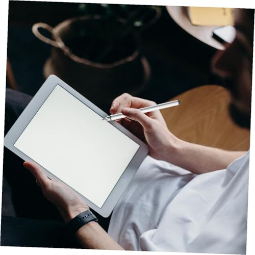Lápiz óptico capacitivo de aluminio con doble cabeza y ventosa para tablet 7