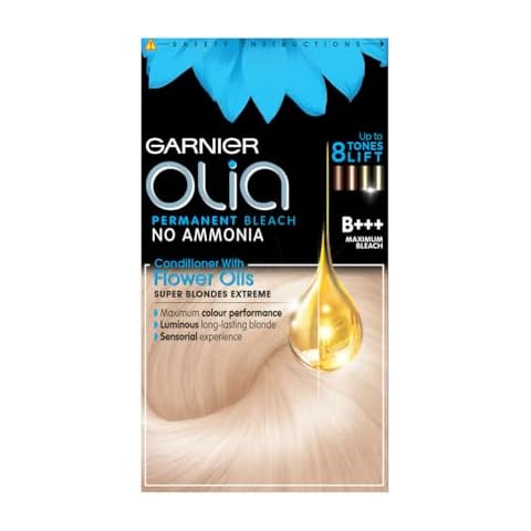 Garnier Olia B+++ Maximum Bleach Blonde Hair Dye Cover