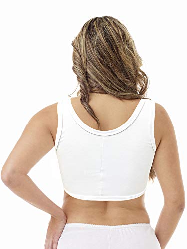 Underworks USA Arthritis Bra with Hook and Loop Closure - Sleep Leisure Breastfeeding Bra 31772