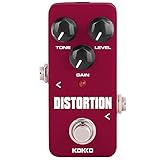 COREYSUN Distortion Guitar Pedal, Mini Effect Pedal Processor of Classic Distortion Tone Effect...