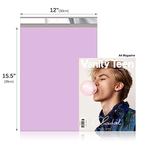 Fuxury Poly Mailers 12X15.5Inch 50 Pcs, Waterproof Shipping Bags thumb #1