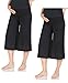 Beachcoco Women's Maternity Comfortable Capri Pants