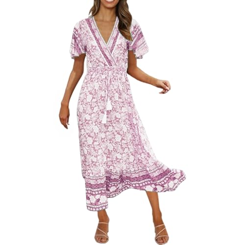 Robe d'été longue élégante idéale pour vos journées de plage et de loisirs