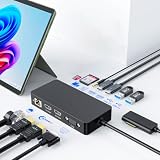 MTAKYA 12-in-1 Surface Docking Station