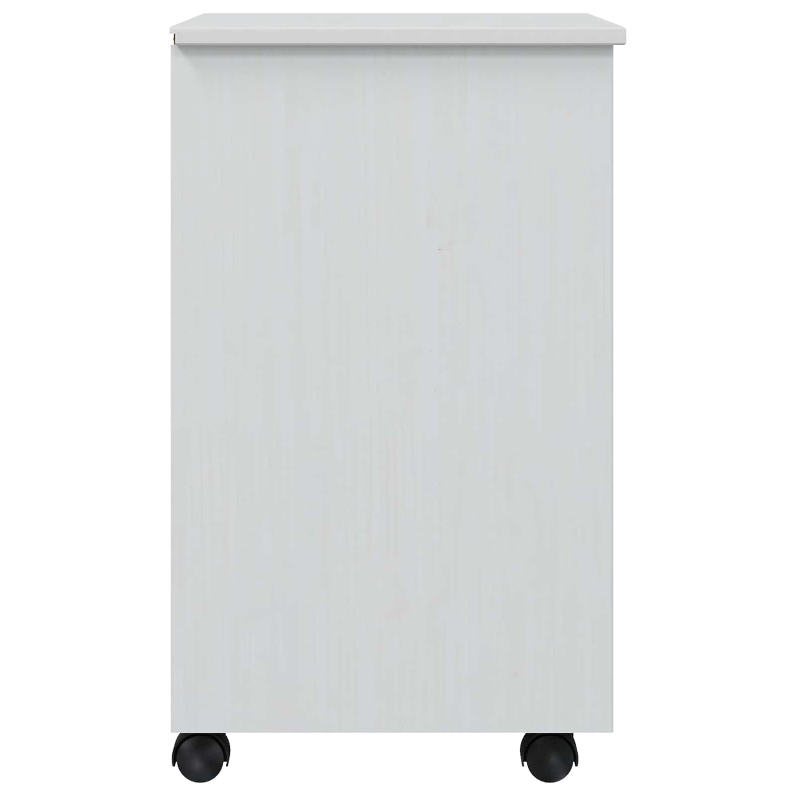 Cajonera con 5 cajones, color blanco, 53 x 39 x 65,5 cm