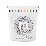 MY M&M'S Platinum Milk Chocolate Bulk Candy of Resealable Bag for Themed Holiday Candy Buffet &...