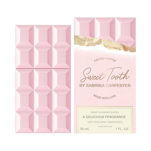 Image of Sabrina Carpenter Womens Perfume, Sweet Tooth Eau de Parfum Spray, 1 Fl Oz | Sophisticated & Sweet, Long Lasting Everyday Fragrance, Great Gift, Chocolate Marshmallow, Vanilla & Chantilly Cream Notes
