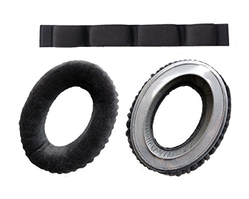 V-MOTA �����p ���p�b�hEar Pads�N�b�V�����C���p�[�c�ƌ݊���������܂� Sennheiser HD600 HD650 HD545 HD565 HD580 �w�b�h�z�� (�w�b�h�o���h+�C���[�p�b�h)