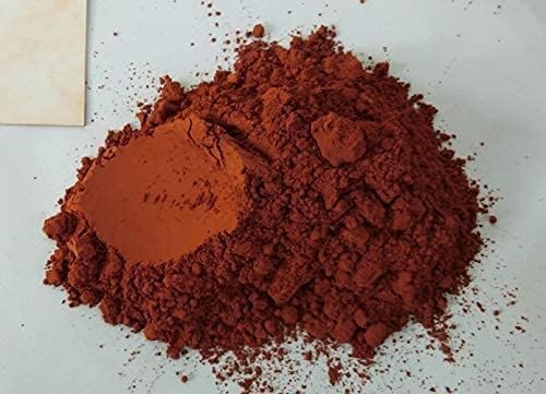 Geru mitti lal Red ocher Powder for Pot paintibg and Colouring of Home decoration1 KG