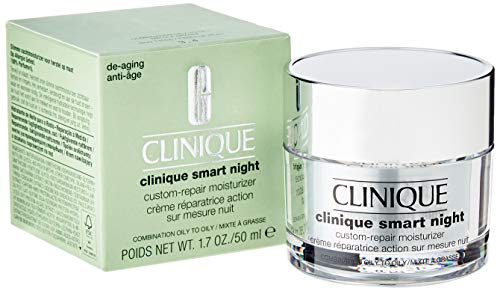 Clinique Smart Night Custom-repair Moisturizer, Combination Oily To Oily, 1.7 Ounce