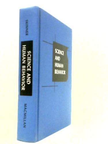 Science and human behavior B0007ES2U4 Book Cover