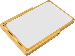 Desktop Makeup Mirror Solid Wood Frame Small ...