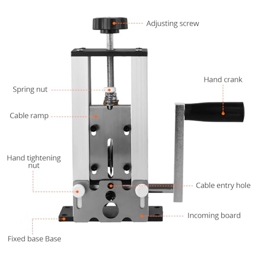 Machine à dénuder manuelle QWORK pour valoriser les câbles coincés