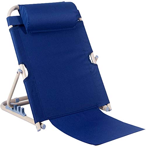 Back Rest Lumbar Support Backrest Chair,Back Rest Bed Support Bed Wedge Lazy Chair for Elderly Portable Folding Bed Backrest Adjustable Angle Backrest Bracket for Elderly Paralyzed Patients