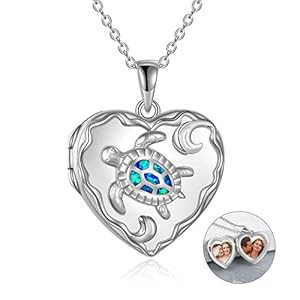 TOUPOP Sterling zilveren medaillon ketting fotoketting voor vrouwen kinderen sieraden verjaardagscadeaus voor meisjes…