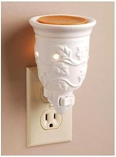 Ceramic plug-in night light aroma wax melter by Darice
