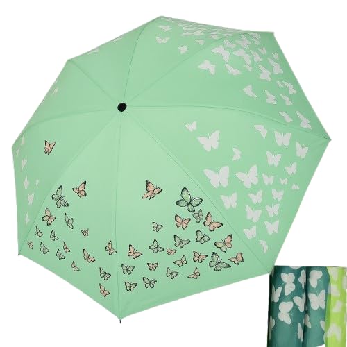 Rangchhelo Compact Travel Umbrella – Folding Sun & Rain Parasol with Waterproof Blooming Blossom Print, Lightweight Windproof Umbrella for Women, Men – UV Protection, Auto Open/Close-picture-34