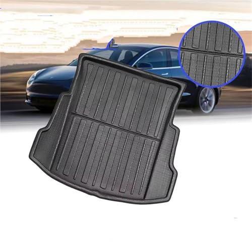 Tapis de coffre pour Model 3 tapis sol mat antidérapant auto