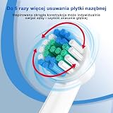 REDTRON Wymienne główki szczoteczki do Oral B, końcówki do szczoteczek do Professional i Precision Clean, główki szczoteczki kompatybilne z Pro1000 Pro3000 Pro5000 Pro7000 (4 sztuk)