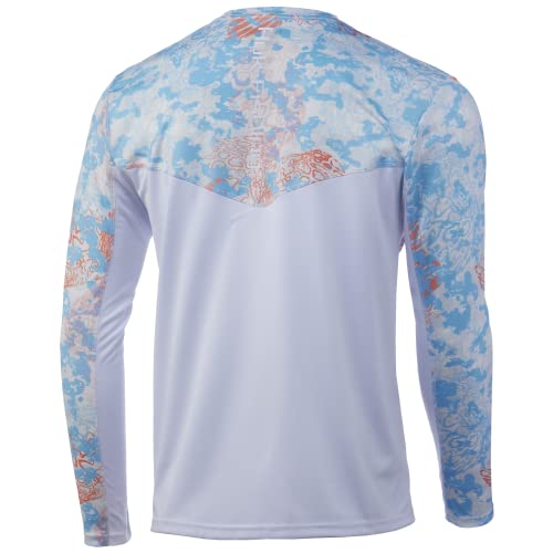 Image of HUK Men's Icon X Long Sleeve Shirt, Performance Fishing Shirt