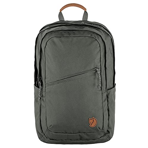 Image of Fjallraven Raven 28 Backpack - Multi-Pocket Organization, Padded Support, Durable Fabric - Commuting, Travel, Basalt