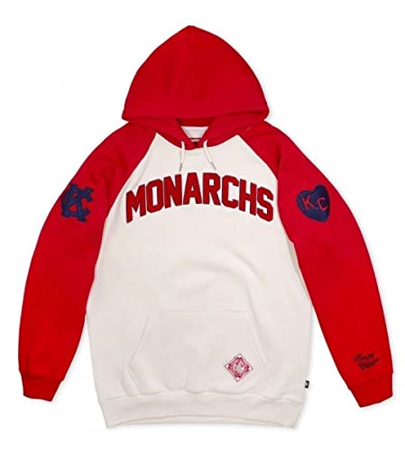 NLBM Negro Leagues Heritage Hoodie Kansas City Monarchs Red2