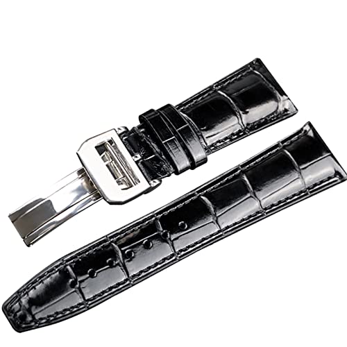 Bracelet montre cuir 22mm pour IWC Pilot accessoire de rechange