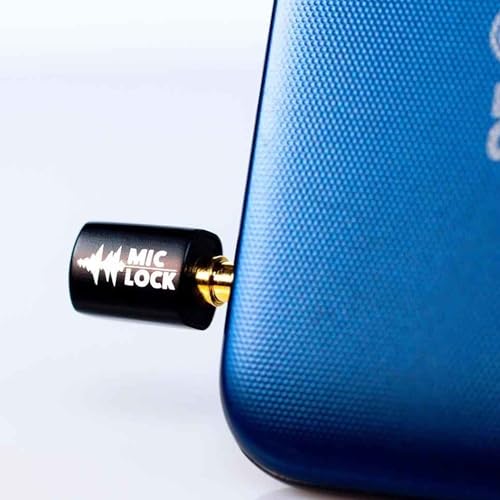 Image of Mic-Lock Metallic Colors 3.5mm - Black (Single, Black)