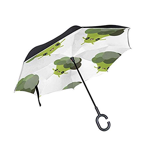 Parapluie de golf résistant aux intempéries poignée en C contre vent et pluie