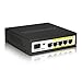 STEAMEMO 5 Port Gigabit Ethernet Unmanaged PoE Switch, 4 Gigabit PoE+ @52W Built-in Power, 1 Uplink Gigabit Port + 1 SFP Slot, VLAN Mode, 802.3af/at, Desktop/Wall-Mount, Plug & Play