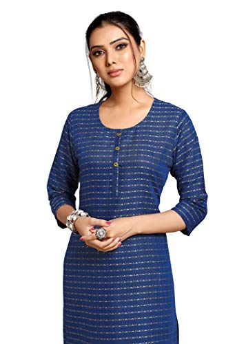Image of Shiv Textiles Women's Cotton Regular Fashion Kurti