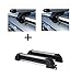 vdp Barre Portapacchi L120 + Portascarpe/Snowboard/Porta Sci Alluminio 4 Coppia Ski Skoda Octavia Kombi ab 04
