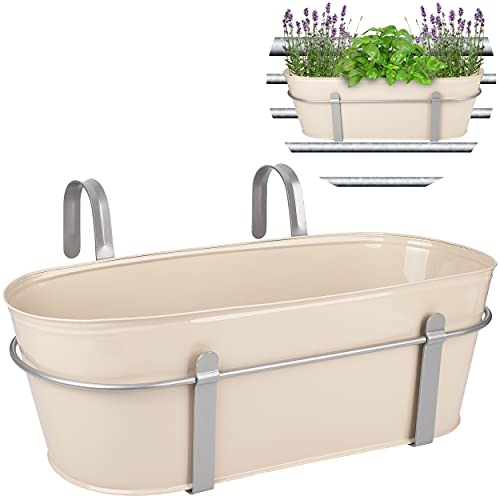 alles-meine.de GmbH Hänge - Topf/Blumentopf/Balkonkasten Farbwahl Ø...