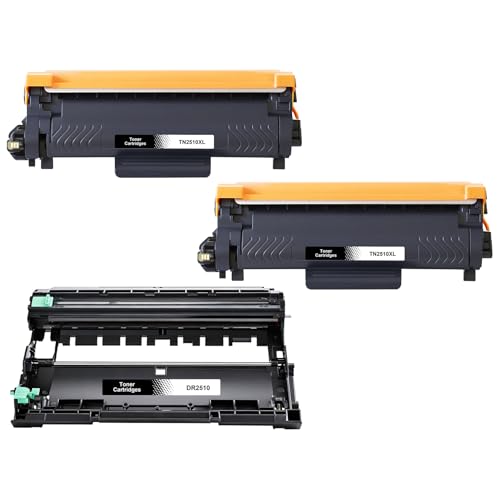 Toner TN2510XL compatible tambour DR2510 Brother DCP-L2660DW DCP-L2622DW
