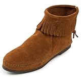minnetonka 30  Minnetonka Back Zipper Bottes Classiques, Marron (Brown), 30 EU