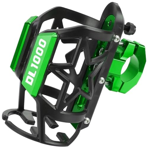 TWHSGBNH para S DL1000 V-Strom 2002-2024 2023 Accesorios para Motocicletas, Botella De Agua para Bebidas, Portavasos(Verde)