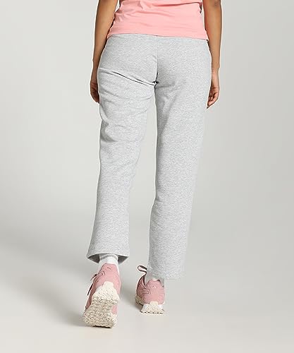Image of Puma Women Cotton Solid Regular Track Pants for Lounging, Travel, Or Light Activity