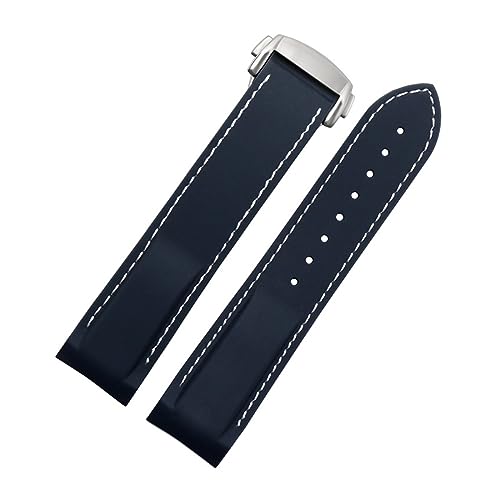 Correa de reloj de silicona ideal para verano y deporte en Seamaster 300